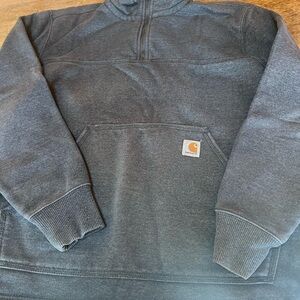 Carhartt Men's Charcoal Zip-Up Sweater